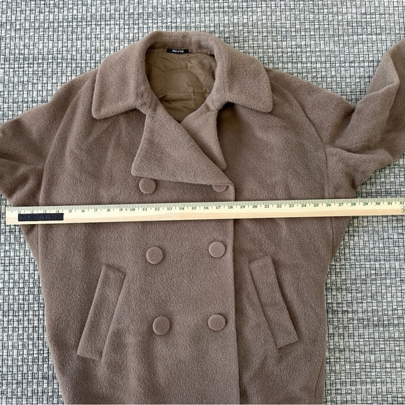 MM6 Maison Martin Margiela Tan Pea Coat - Picture 6 of 16
